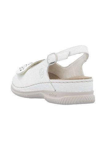 Белые босоножки Rieker
