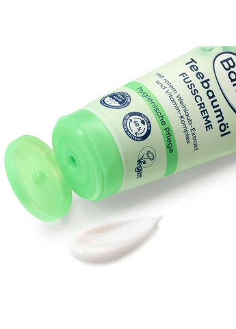 Крем для ног Fußcreme Teebaumöl 100 мл свежесть и увлажнение для уставших ног Balea (361119604)