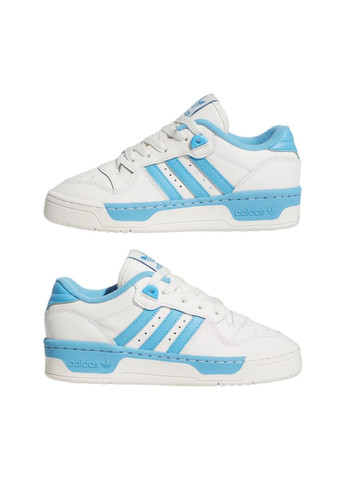 Кросівки Rivalry Low J adidas білі всесезони (363134565)