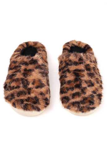 Коричневые тапочки женские Lumo