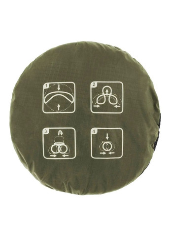 Нейлоновая складная чаша 10 л. Mil-Tec (315878537)