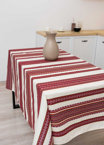 Скатертина вишита з українським орнаментом 1.5м х 1.5м (мст3115) Homedec - (322057056)