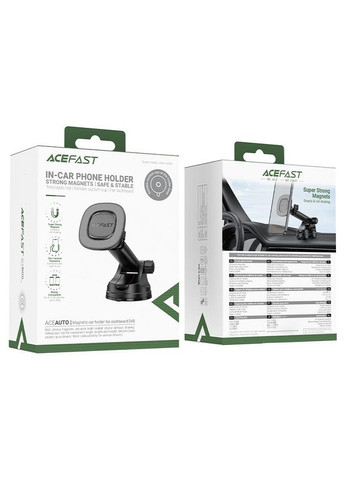 Автодержатель для телефона magnetic car holder for dashboard (6974316284093) Acefast D45 (361253613)