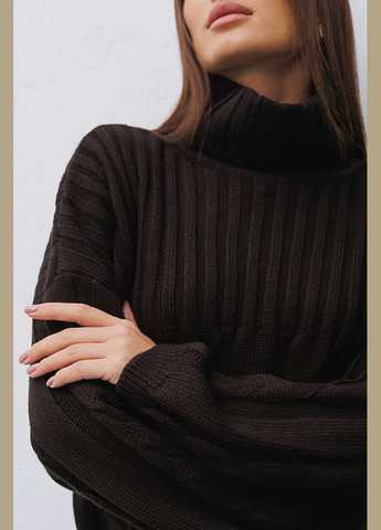 Коричневый демисезонный женский свитер Arjen