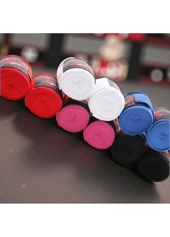 Бинты боксерские Another Boxer для ММА кикбоксинга тайского бокса повязки под перчатки 5 м Красные 2_5_5m_2C No Brand (371813615)