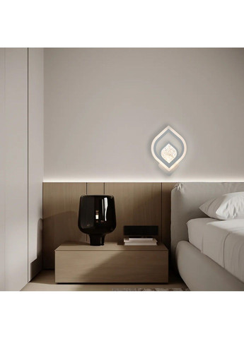 Светильник-бра управляемый светодиодный AZALIA ICE 13 Вт 305x215x47 мм ESLLSE (365446793)