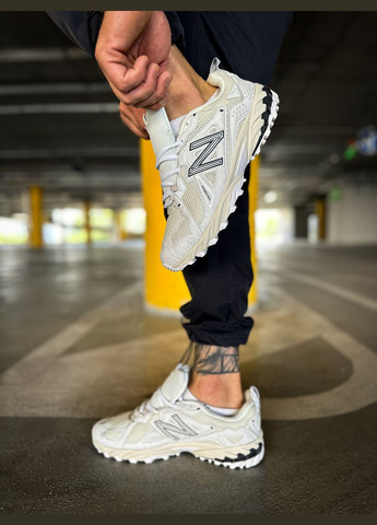 Кремові Осінні кросівки чоловічі new balance 610 nimbus cloud white black ml610tba No Brand
