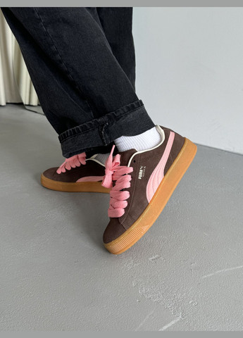 Кросівки жіночі Puma Suede XL brown | Пума Суеде ХЛ коричневі No Brand коричневі демісезони (316231424)