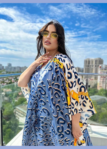 Жіноча пляжна туніка-сукня 650 No Brand oversize (298289871)