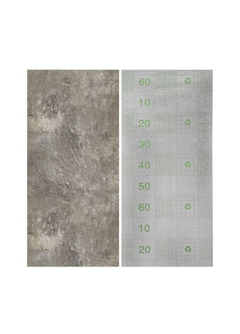 Самоклеюча вінілова плитка в рулоні 600х3000х2мм Сірий мармур Глянсова SW-00001286 Sticker Wall (327089334)