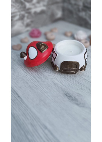 Свічка із соєвого воску Грибочок-хатинка ручної роботи з ароматом Лаванди No Brand (355692783)