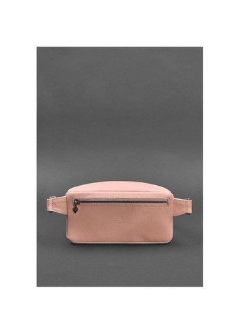 Поясная сумка женская кожаная через плечо Spirit розовая BlankNote (302008233)