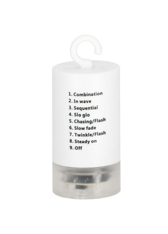 Гирлянда фейерверк на батарейках 3D 100 LED CL0182 Cold White Springos (315781194)