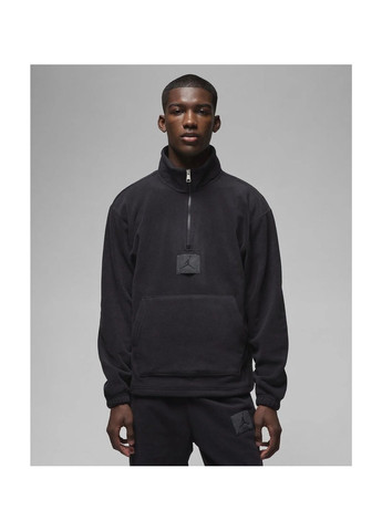 Кофта чоловіча Essentials Winterized Fleece Half-Zip Black Air Jordan (364662293)