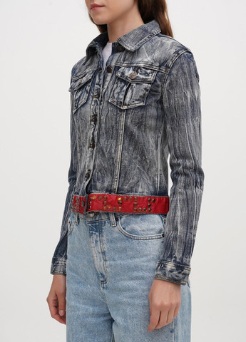 Синя демісезонна куртка куртка-піджак Pony