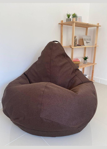 Крісло - мішок груша, XXL - 140х100 Queens Chocolate SkyPuff (339871746)