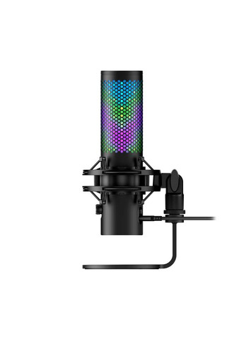 Микрофон гейминговый QuadCast 2 S, Omni/Uni/Bi, USBA, 3м, NGenuity, RGB, черный HyperX (314981177)