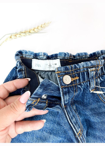 Синие джинсы 98 см синий артикул л1022 Zara