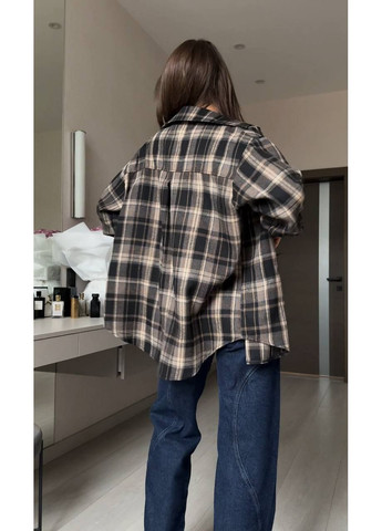 Базова сорочка в клітинку Adelante (362696777)