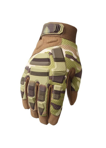 Рукавички Тактичні з Пальцями Порізозахисні Протиковзкі ClefersTac Rage розмір M Мультикам 60230782M Clefers (306459807)