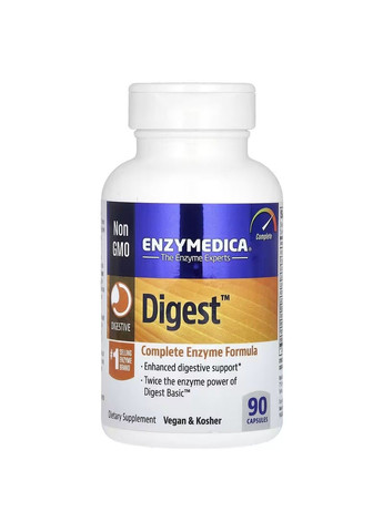 Повний Комплекс Ферментів Digest - 30 капсул Enzymedica (293944957)