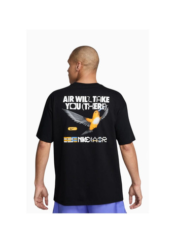 Черная футболка мужская sportswear black Nike