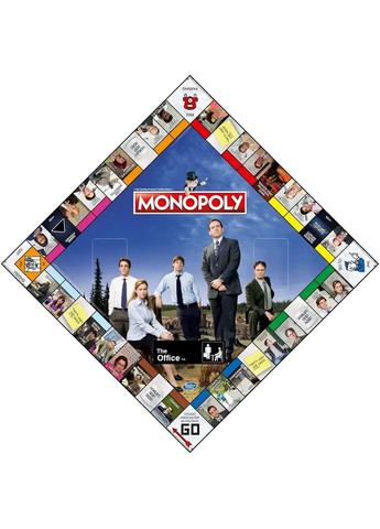 Настільна гра THE OFFICE Monopoly Офіс (WM03010-EN1-6) Winning Moves (361854252)