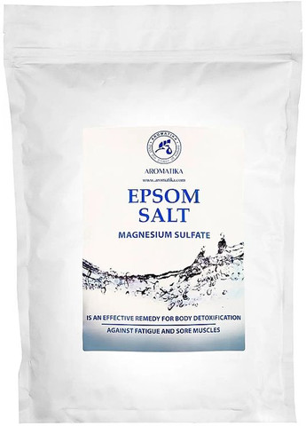 Сіль Епсома (англійська) - Aromatika Epsom Salt 1000g (937424-31016060) Ароматика (368617236)