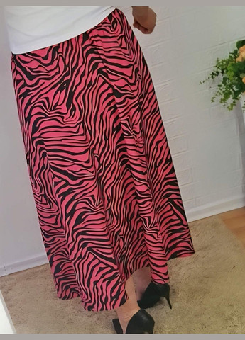 Спідниця жіноча на запах, модна, легка, довжина міді, талія на резинці, пояс в комплекті No Brand (347335512)