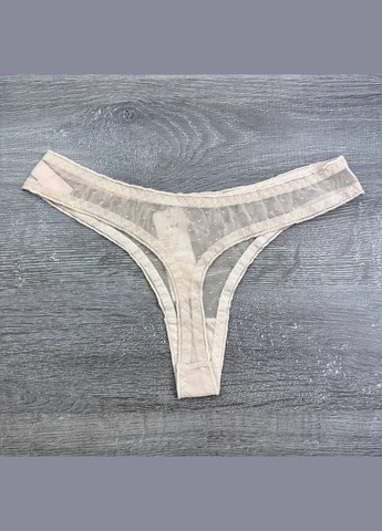 Набор женских трусиков стринг 6 шт No Brand Стрінги (325419081)