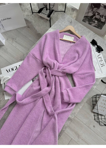 Лиловый кардиган No Brand