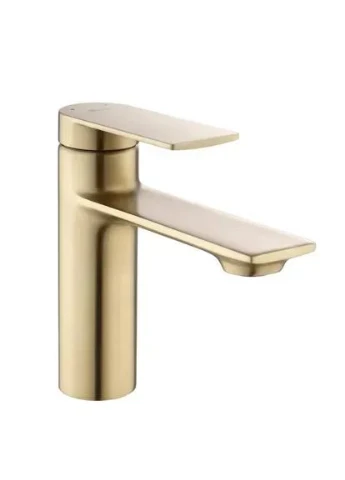 Смеситель для раковины STORM BRUSHED GOLD низкий Rea (387270972)