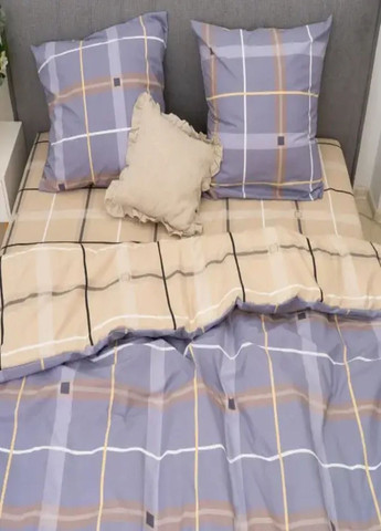 Постільна білизна Вілюта ранфорс двоспальна. Постіль Вілюта двійка. Комплект постільної білизни 2. Постільний комплект. Viluta Постільна білизна (331901208)