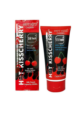 Анальный лубрикант Hot Kiss Вишня на водной основе NDS (366873828)