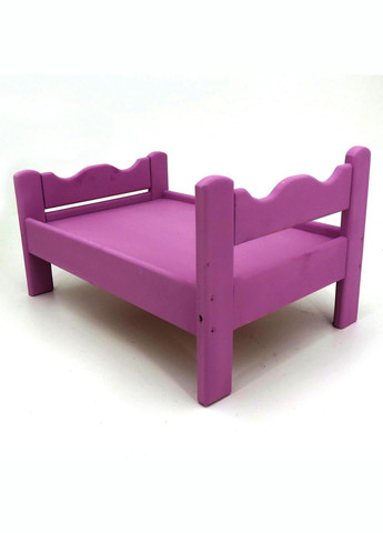 Ліжко для ляльок з дерева Аріель флокс (КРТ-000155) No Brand (328605467)