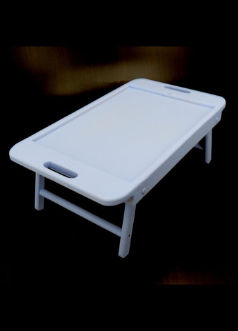 Столик-поднос для завтрака из дерева Пенсильвания ирис (СТП-003152) No Brand (327846525)