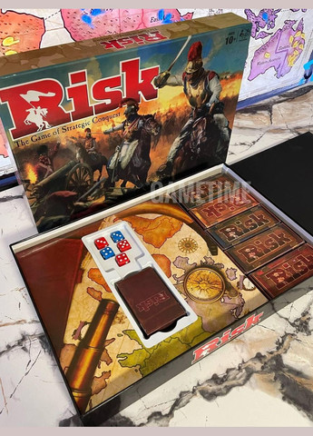 Риск настольная игра Risk + правила с переводом в подарок Atak (331158417)