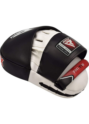 Лапы боксерские T1 Curved White/Black RDX (315519022)