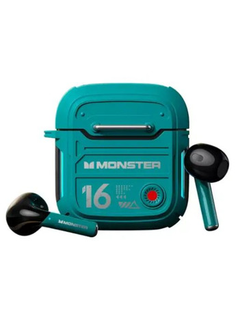 Навушники Bluetooth Airmars XKT16 Green. Ігрові. Monster (293511396)