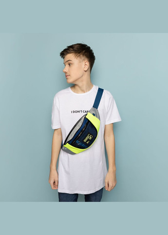 Сумка на пояс SP-32 Urban Classics, 36x15x7 см, сіра з жовтим () Yes 559522 (337468811)