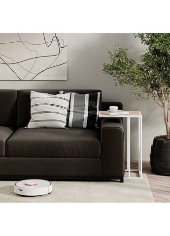 Стол придиванный Fiji Double 430х630х350 Белый/Дуб сонома (TB06130000010) Art In Head (337309144)