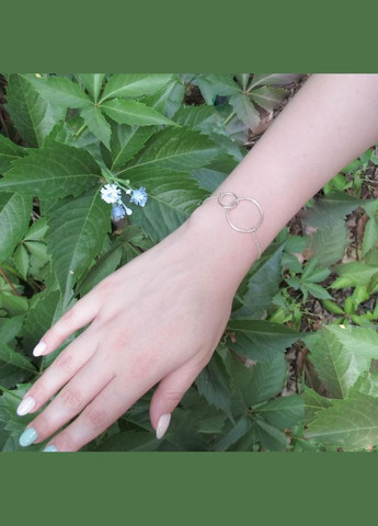 Серебряный браслет "Мыльные пузыри" No Brand (350667200)