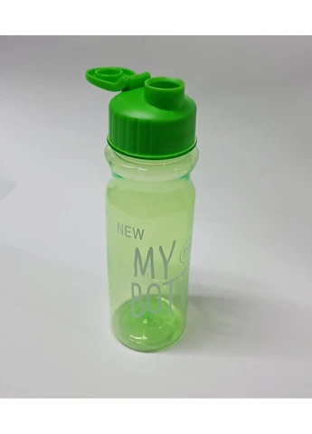 Пляшка для води пластикова спортивна My Bottle 550 мл 20см для навчання та спорту BPA Free No Brand (397415153)