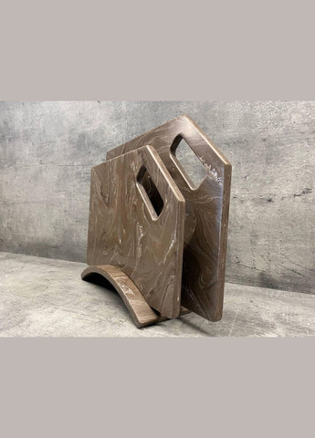 Набор кухонных досок из искусственного акрилового камня Stormy Sea 2 шт. No Brand (341316470)