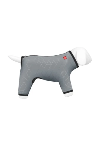 Дощовик для собак Clothes світловідбивний M47 В 69-72 см С 47-50 см WAUDOG (279563868)