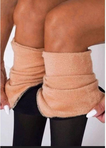 Утеплені утягуючі колготки на флісі з імітацією капронових утяжкою ребрами жорсткості теплі флісові колготи капронки Cindylove (361879383)