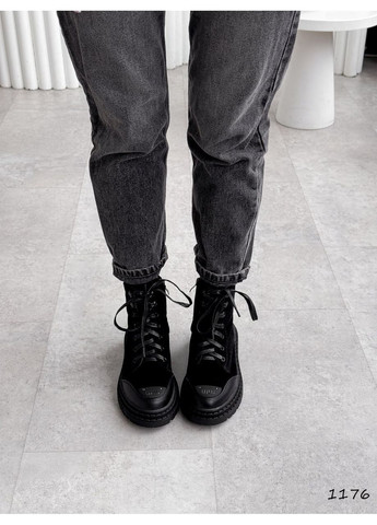 Осенние черные ботинки No Brand