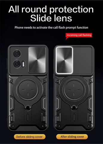 Противоударный чехол для Motorola Edge 50 Fusion чехол с магнитом кольцом Ultimate Experience (325482527)