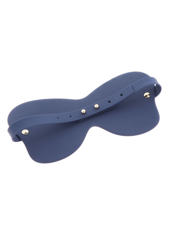 Силиконовая повязка на глаза Silicone Supreme, синий Taboom (305578032)