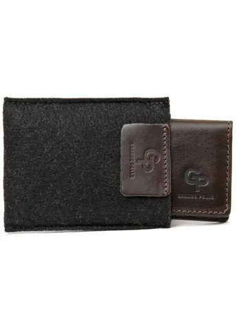 Обложка для автодокументов ID карты коричневая 221620 Grande Pelle (303831581)